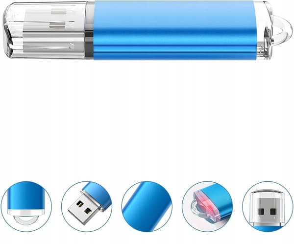 KOOTION USB-flashdrev 64GB 3-pak