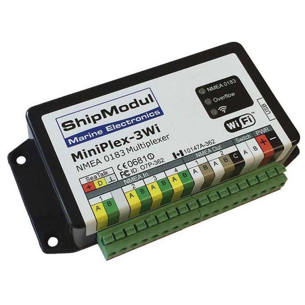 ShipModul Miniplex-3Wi multiplexer med NMEA 2000 og WiFi