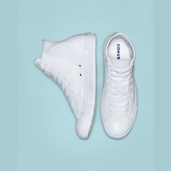 Converse chuck taylor all star mono leather vit