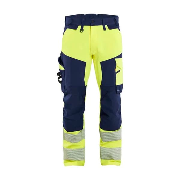 Blåkläder stretch 4d hög synlighet gul/blå