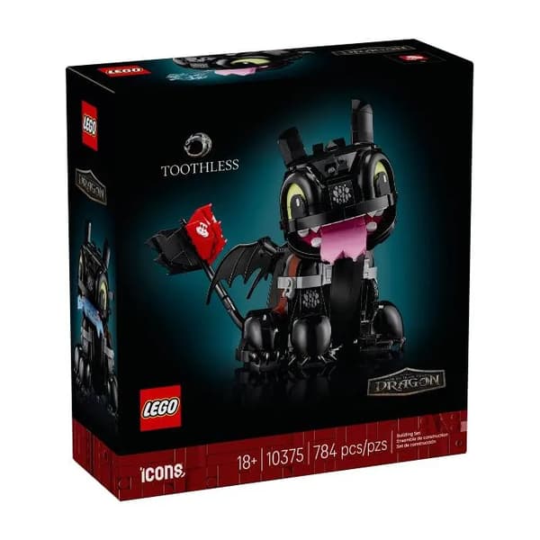 LEGO Icons Dragons Krokmou 784 Bit