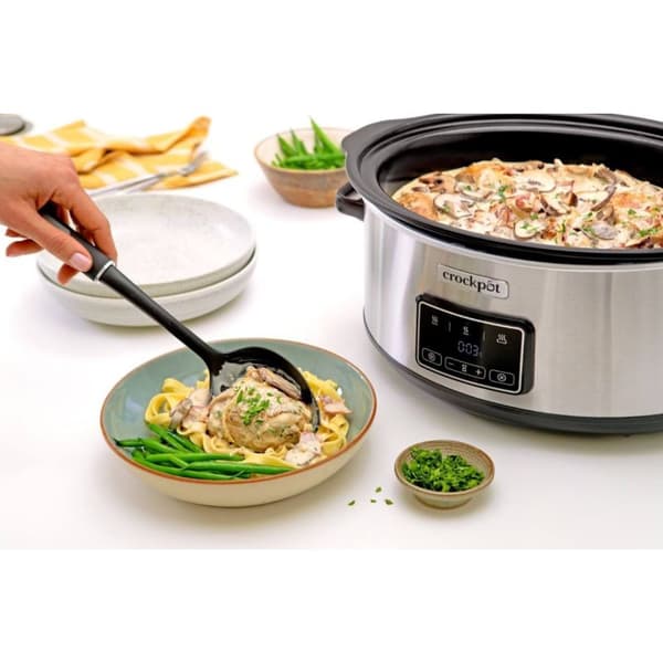 Crockpot CSC112X 6.5L Silver Slow Cooker
