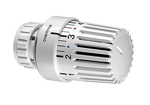 Oventrop uni ld termostatisk radiatorventil vit 7-28°C