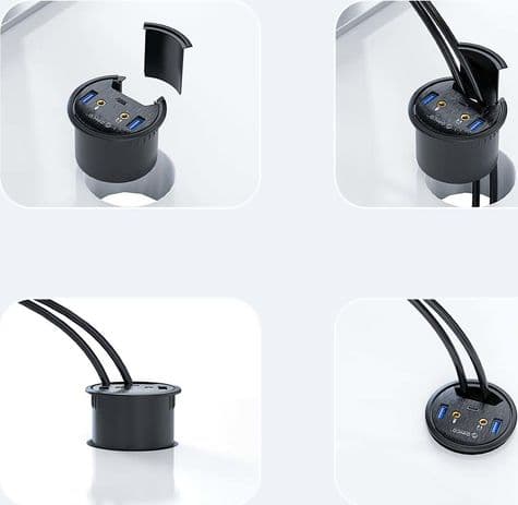 Orico desk-4u USB-hub med 4 USB-A porte