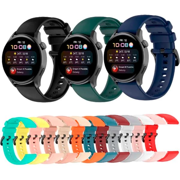 CrocoCase smartwatch rem universel 22mm sort