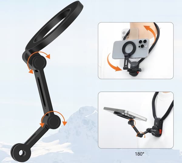 vrig MG-27 Magnetisk Telefonholder Sort