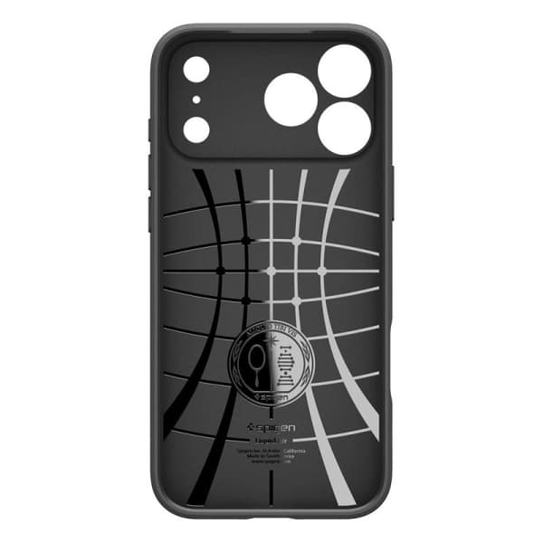 Spigen Liquid Air iPhone 17 Pro Max musta
