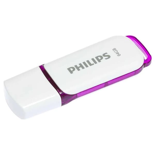 Philips USB 2.0 2-Pack 64GB Taikaviolet