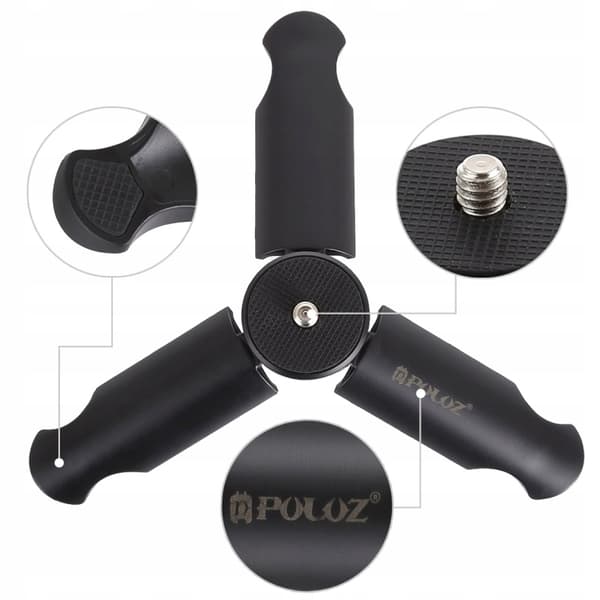 PULUZ 4709 Mini Tripod Musta