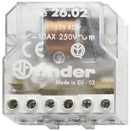 Finder 26.02 230V reläbrytare 10A