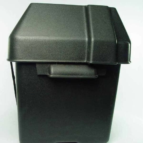 Talamex batteriboks sort 39x18.5x20cm
