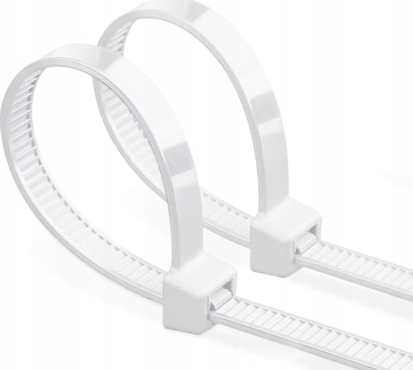 Montis kabelbindare 4.8x250mm 100 pack, vit