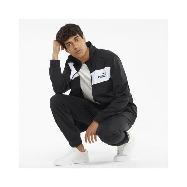 PUMA poly suit musta/valkoinen