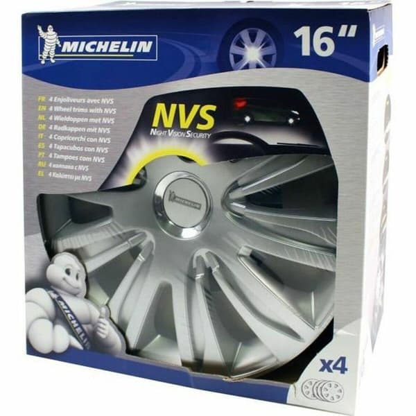 Michelin NVS42 kromede hjulkapsler 16 tommer