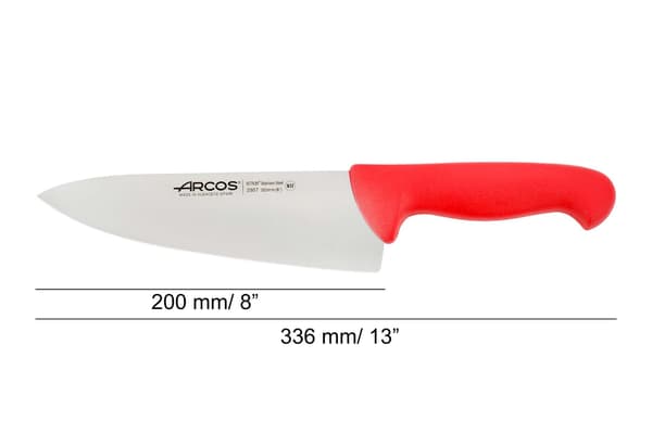 Arcos 2900 Kokkekniv 20 cm Nitrum rustfrit stål