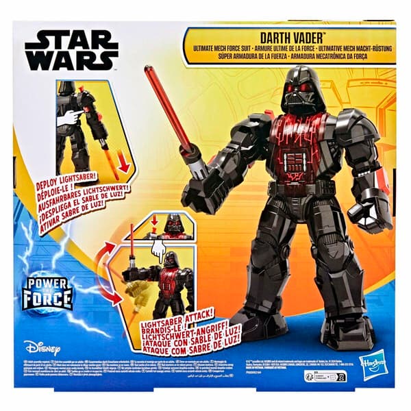 Hasbro Darth Vader Ultimative Sorte Rustning med Røde Accenter