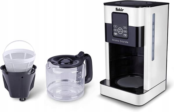 Fakir Aroma Grande kaffemaskine 1.8L hvid