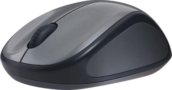 Logitech M235 trådløs mus ergonomisk design grå medium