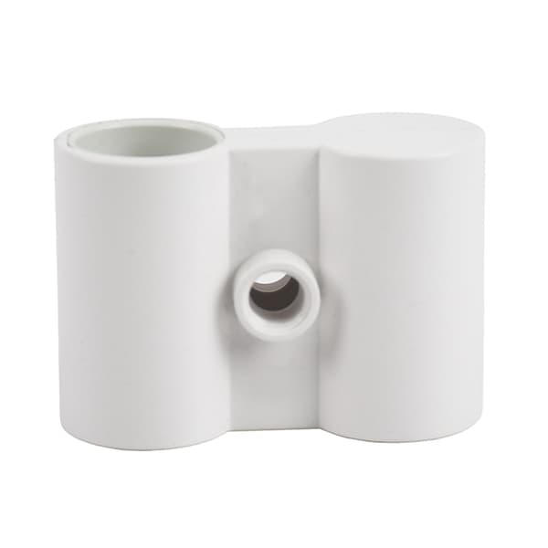 Interlusa E14 adapter 3 stik vinklet 250V