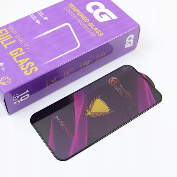 Telforceone OG Premium 9H suojalasi iPhone 16 Pro Max, 10-pack