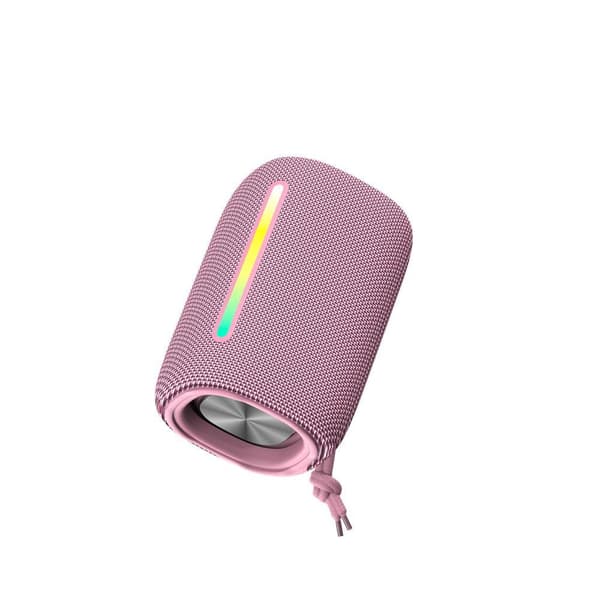 Forever BS-10 Bluetooth högtalare med RGB-belysning, Pink
