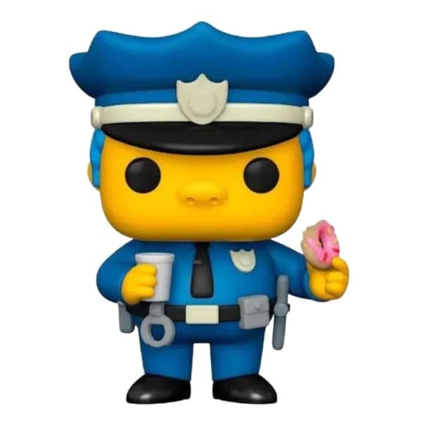 Funko chief wiggum Blå