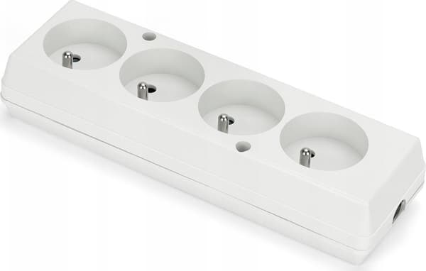 Montis Prise Électrique Multifonctionnelle blanc 16A