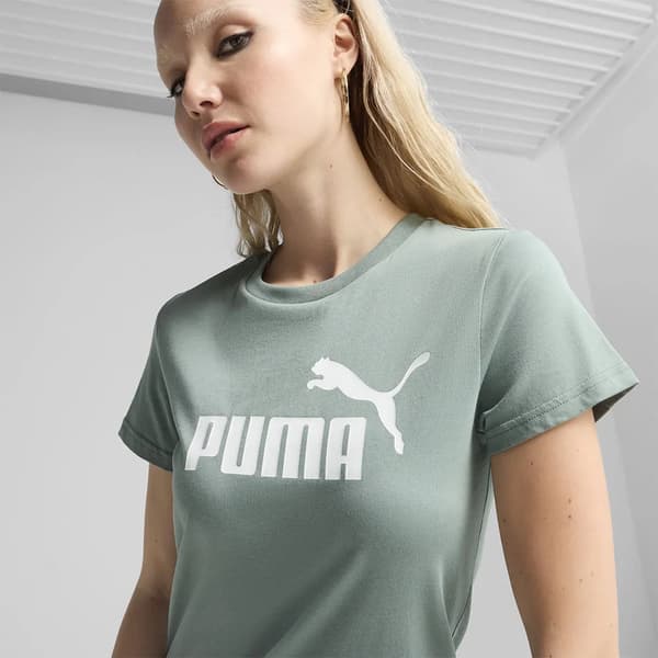 PUMA essentials no. 1 logo tee vihreä