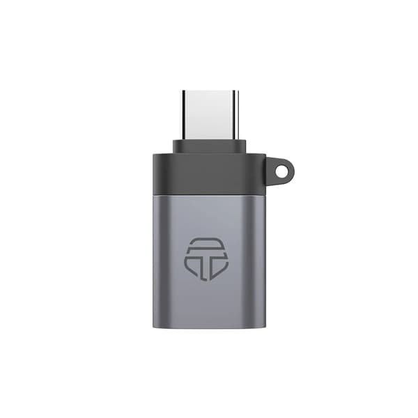Techancy KK2111 USB-C till USB-A adapter Silver