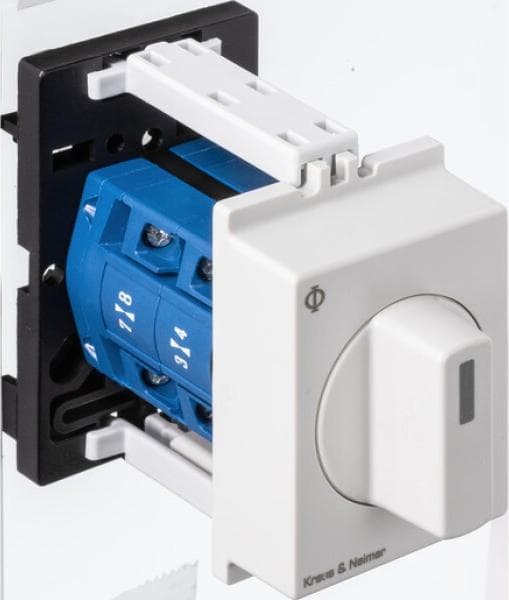 Kraus & Naimer omskifter-ve 1pol.m.0-st.