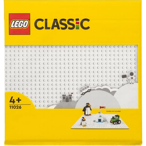 LEGO Classic 11026 Vit Byggplatta