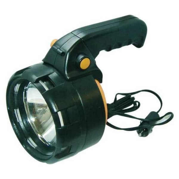Euromarine Manual Halogen Flashlight Silver