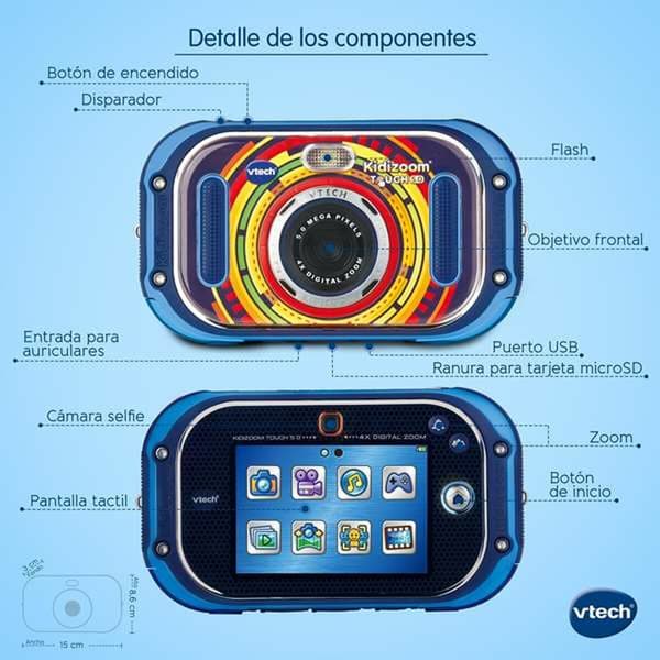 VTech kidizoom touch sininen digitaalinen kamera