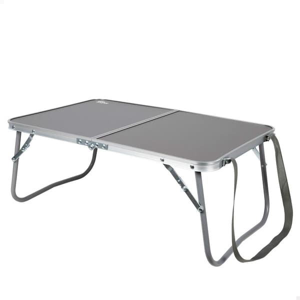 Aktive folding camping table grå 60x40x25 cm