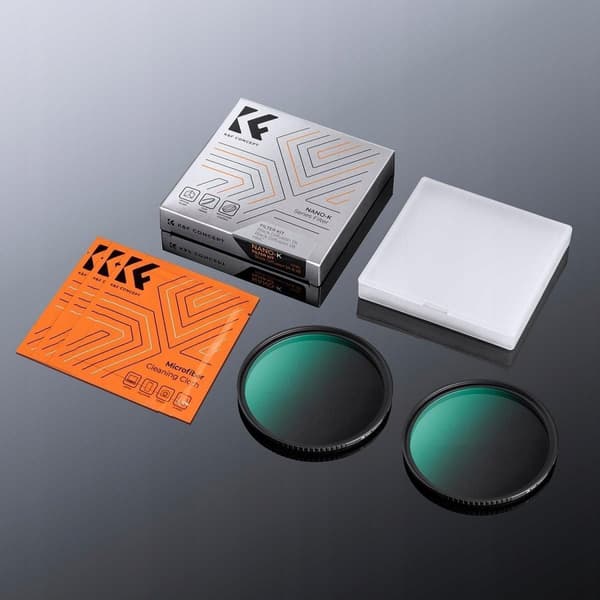 K&F Concept Black Diffusion 1/4 og 1/8 49mm