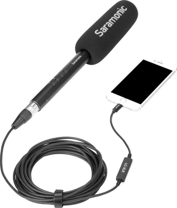 Saramonic LC-XLR lydkabel Lightning/XLR 6m