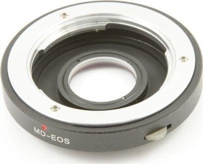 Pixco Sort adapter til MINOLTA MD objektiver til Canon EOS