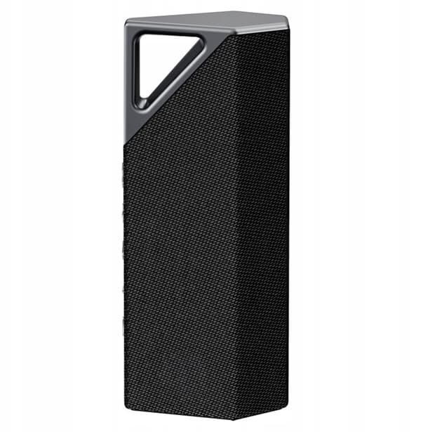 bugani brief Bluetooth-kaiutin 14W musta/hopea