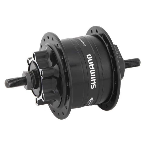 Shimano Dh-3d32 Dynamo nav 36 huller sølv