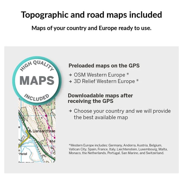 TwoNav Terra GPS navigator sort 64 Go