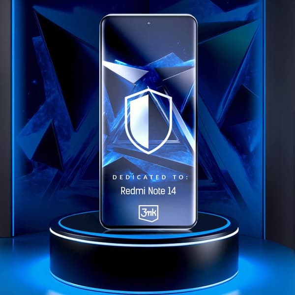 3MK HardGlass Max Lite - 0.3 mm tykt, sort, 9H hårdhed