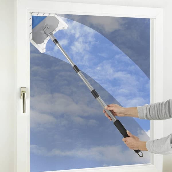 Maximex Multiflex teleskopmoppe hvid