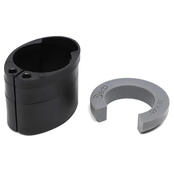 Deda Vinci nylon styrlager spacers 3-pack svart