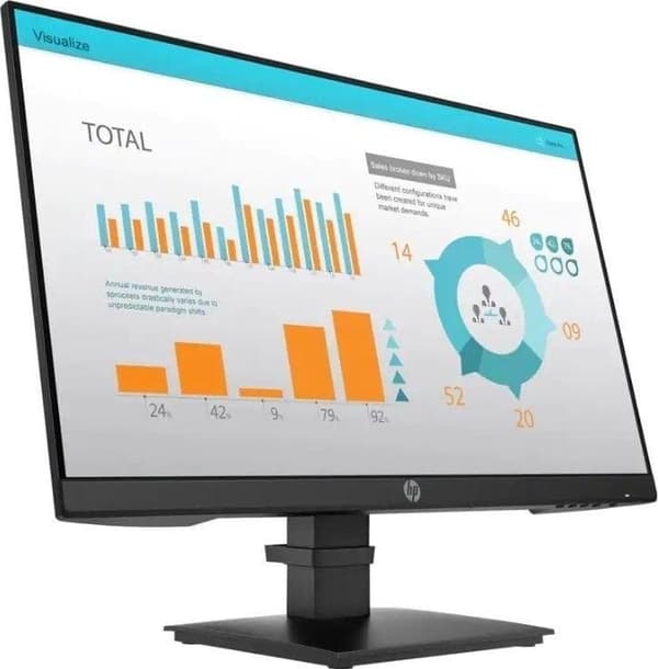 HP P24 G4 23,8 tum IPS svart