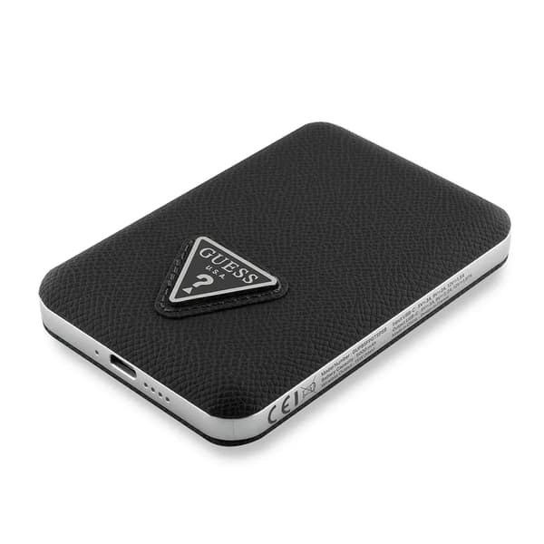 Guess Grained Triangle Power Bank 5000mAh Sort