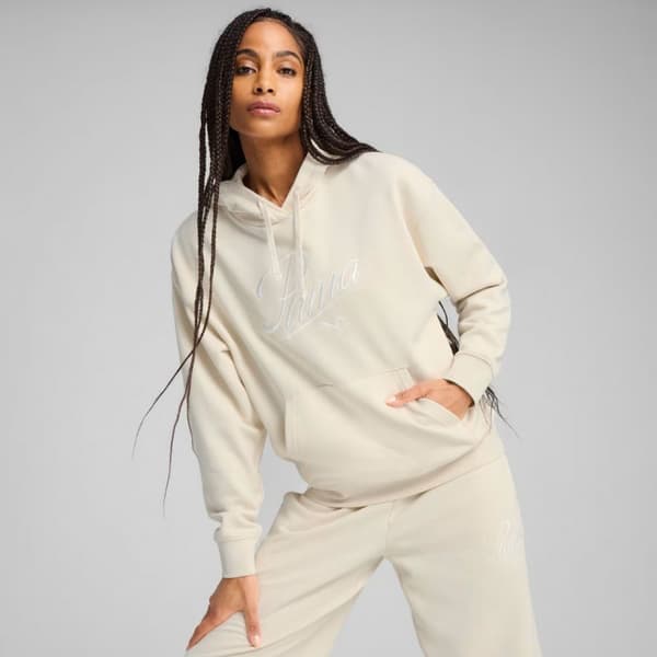 PUMA ess script comfort beige m