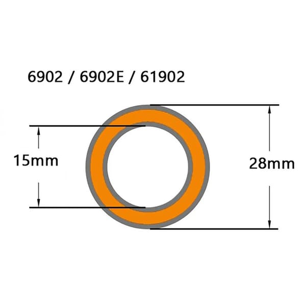 RRP 6902 2rs Punainen/Sininen