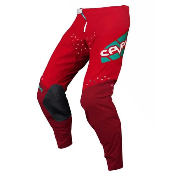 Seven Zero Midway motocrossbyxor röd