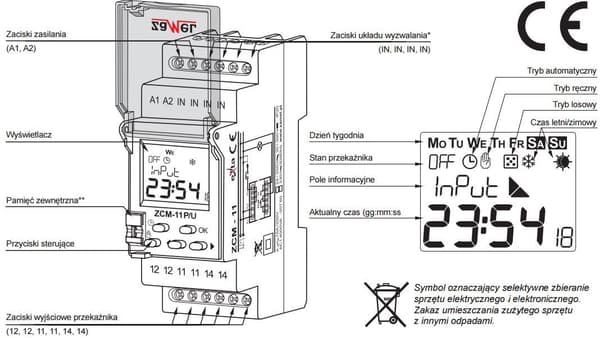 Zamel Digital timer 400 programmer
