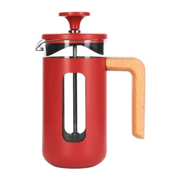 La Cafetière Pisa röd 3 koppar
